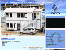 Tablet Screenshot of dcmodular.com